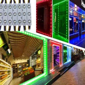 RGB SMD 5050 3 LED Module Light 12V For Sign Letter Channel Lamp Store Window - Tk&temu Self-pickup Orders (Option: defaulttitle)